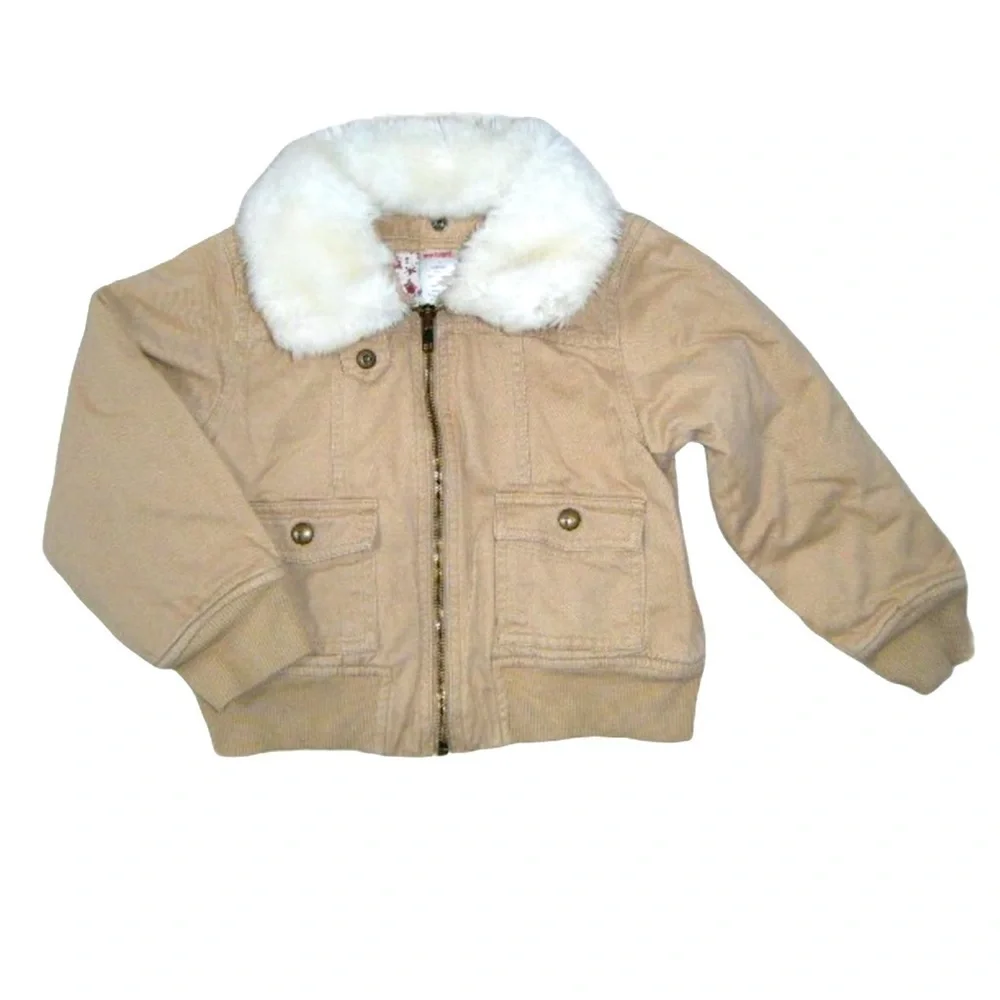 Gymboree Tyrolene Lure Khaki Bomber Jacket‎ Girl 5